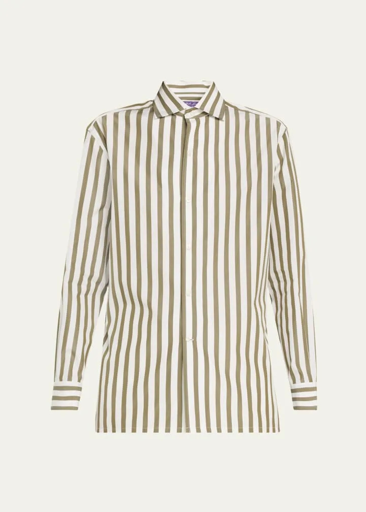 Capri Striped Cotton Shirt