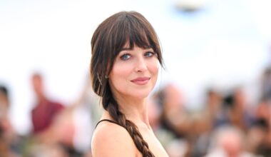 Dakota Johnson Lounges on Yacht in White Bikini