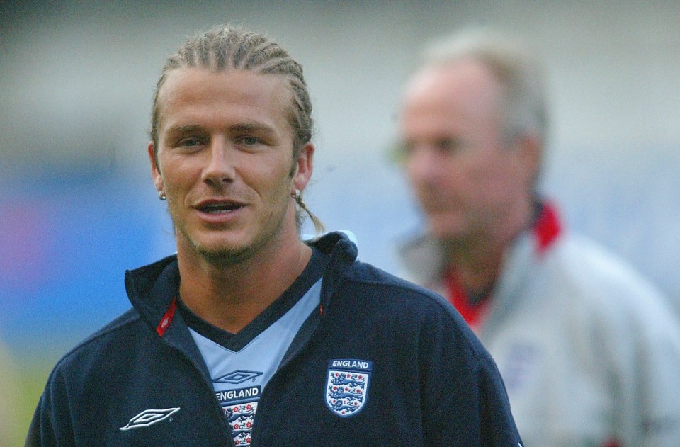 The legendary midfielder certainly caught the attention of fans with his looks