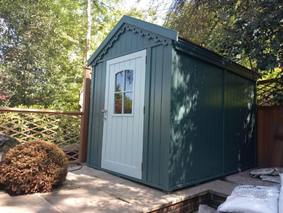 David Gilmour garden shed