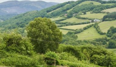 Open on Saturday, August 2 and Sunday August 3 from 1.30 to 5.30pm is Moel y Gwelltyn Ucha, Llansilin, Oswestry