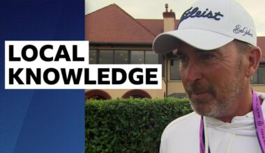 Northern Ireland golf coach Justin Parsons