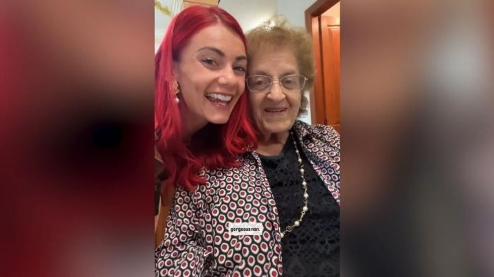 Dianne Buswell and her nan