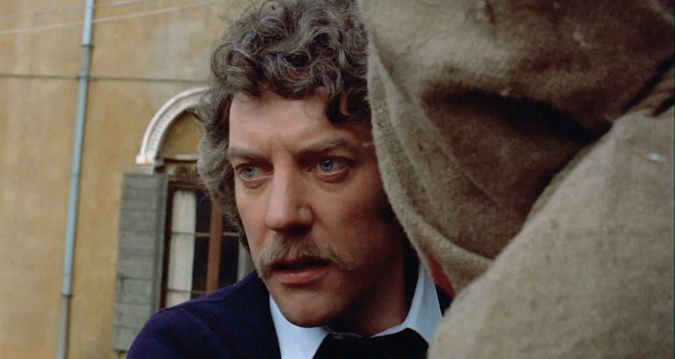 donald sutherland, don't look now trailer