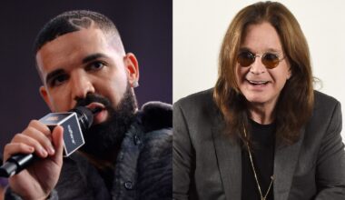 Drake Walks Out to 'Iron Man' in Ozzy Osbourne Tribute at Birmingham