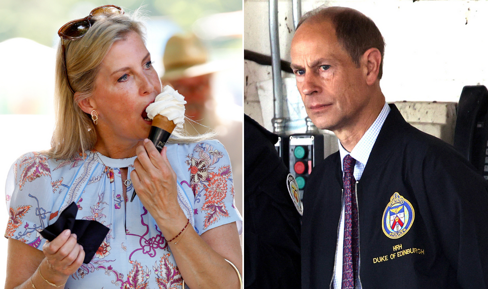 Duchess of Edinburgh and Prince Edward