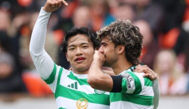 Reo Hatate and Jota celebrate