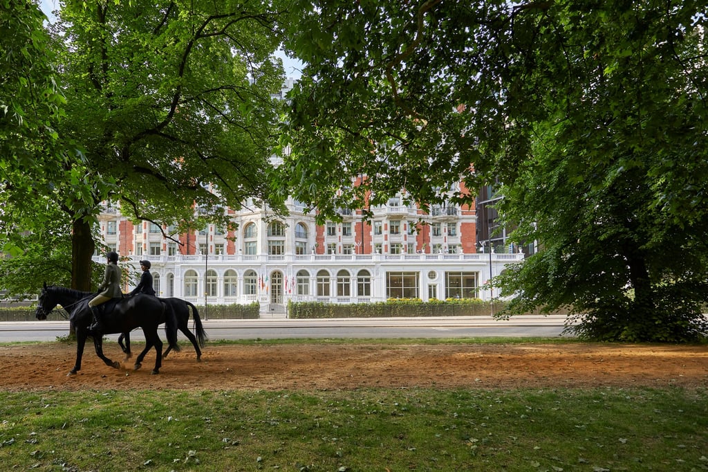 Mandarin Oriental Hyde Park in London is situated in one of the capital’s most prestigious areas. Photo: Handout