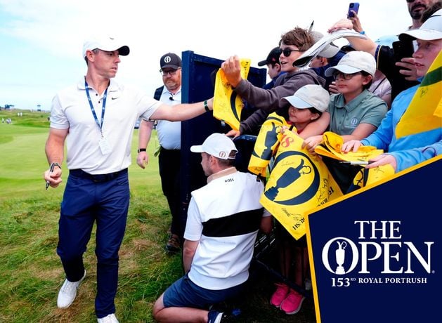 The Open: Royal Portrush sees Rory McIlroy enjoy privilege previously 'only for Tiger' after tee times for Thursday and Friday revealed and Saturday play 'tweaked' due to parade