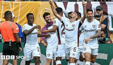 Fluminense striker German Cano