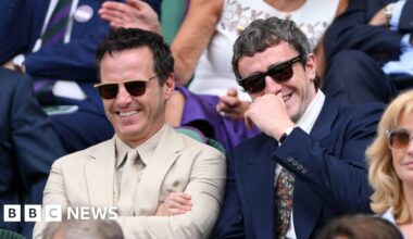 Princess Kate and Paul Mescal among stars at Wimbledon finals