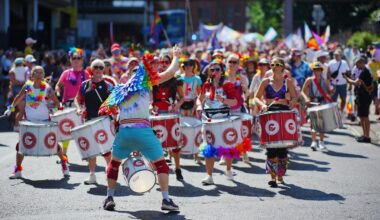Thousands brave heat for Bristol Pride