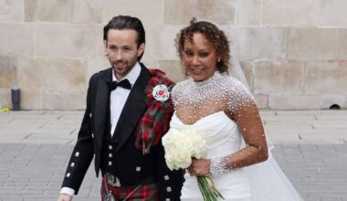 Mel B Says 'I Do' at Historic St. Paul's Cathedral in London