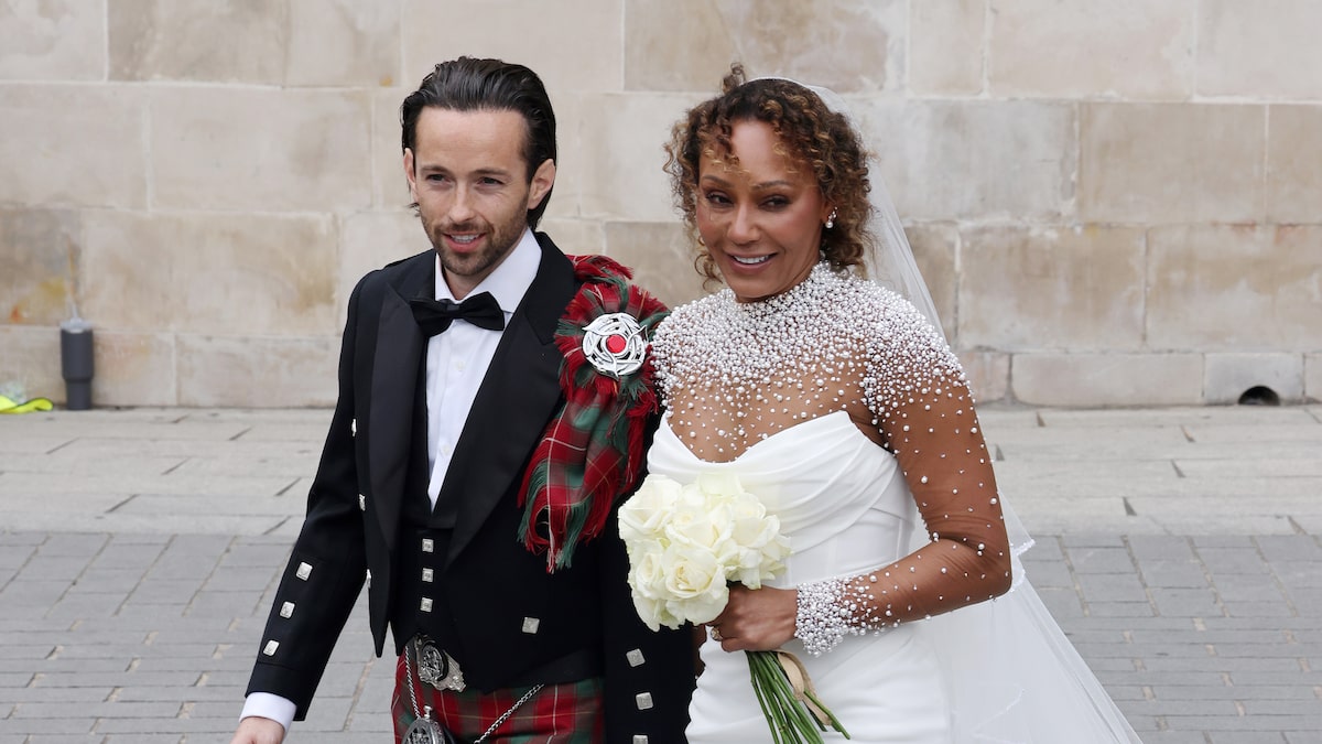 Mel B Says 'I Do' at Historic St. Paul's Cathedral in London