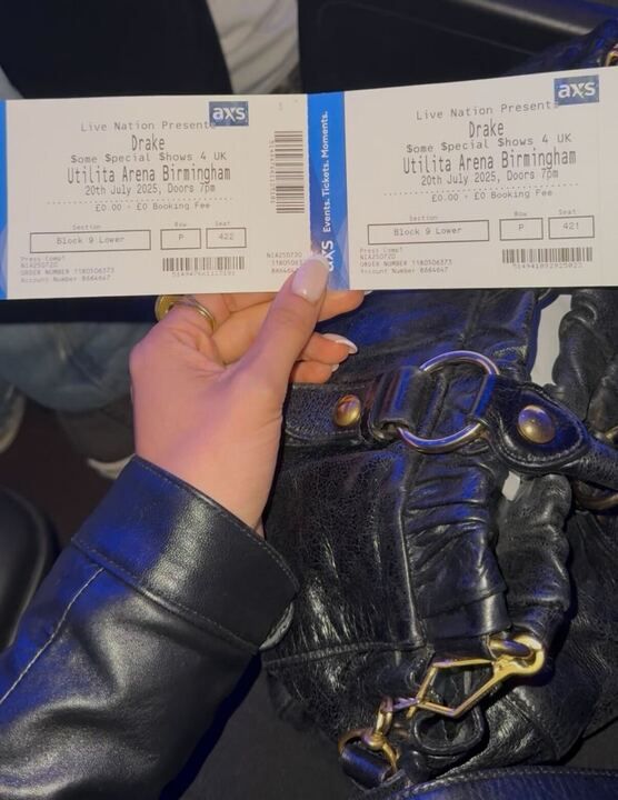 Tickets via Live Nation