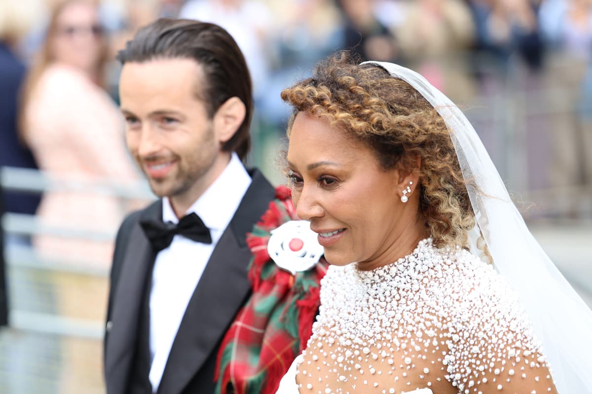 Famous faces including former Spice Girl Emma Bunton attend wedding of Mel B - London Evening Standard