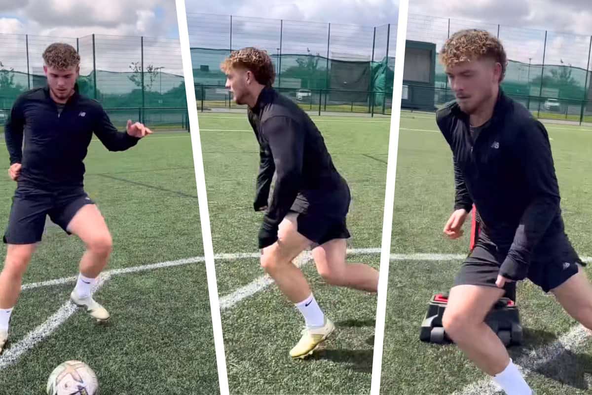 Harvey Elliott trains with childhood coach ahead of Liverpool return - Liverpool FC