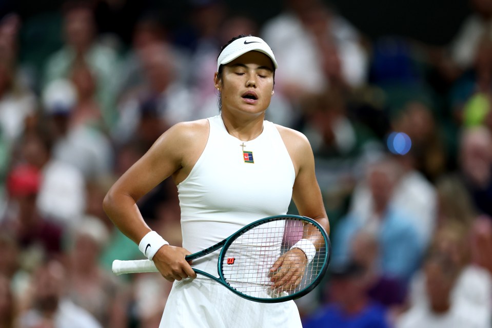 Raducanu is out of Wimbledon in the third round
