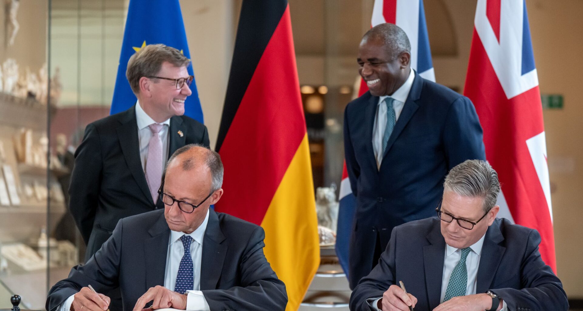 Germany and UK sign post-Brexit friendship treaty