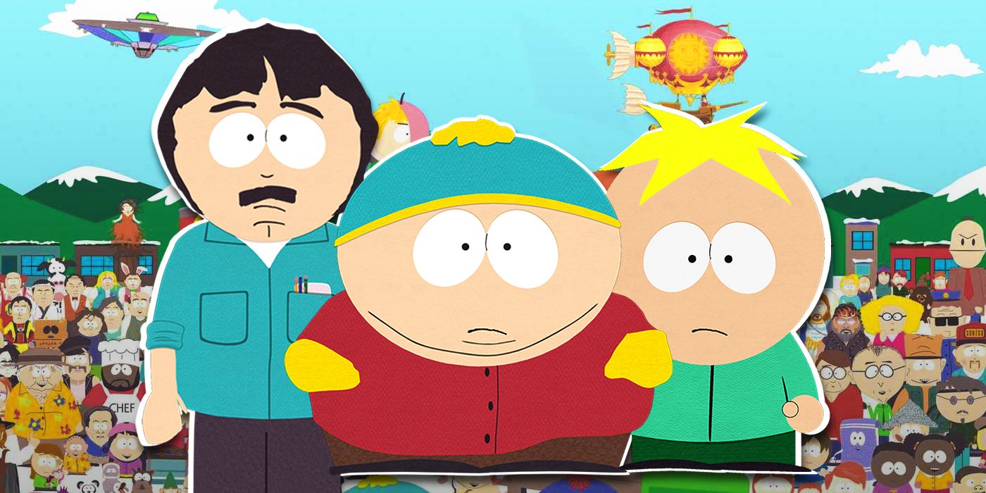 Eric Cartman, Randy Marsh, and Butters South Park