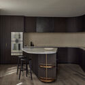 Esplanade Brighton Apartment / Wood Marsh - Interior Photography, Kitchen, Countertop
