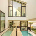 Cleft House / TAEP/AAP - Interior Photography, Door, Balcony, Courtyard