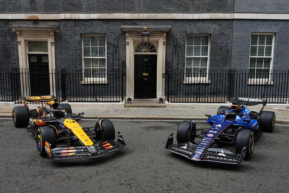 F1 visits UK Prime Minister at 10 Downing Street