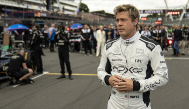 F1: THE MOVIE, (aka F1), Brad Pitt, 2025. ph: Scott Garfield /© Warner Bros. /Courtesy Everett Collection
