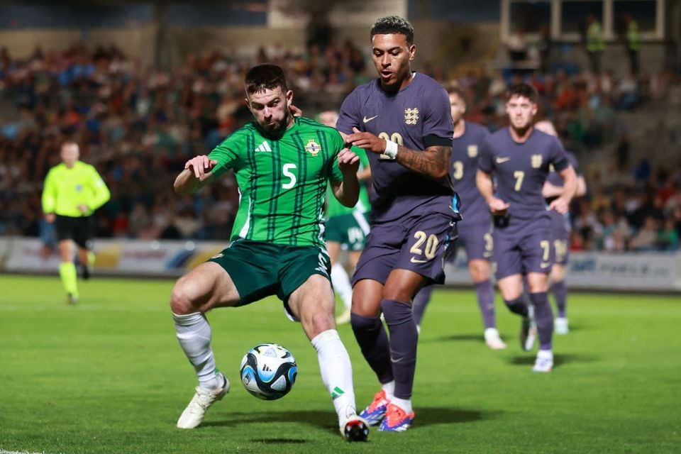 Northern Ireland defender Michael Forbes has joined Northampton Town on loan