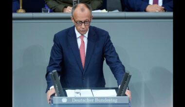 In German budget debate, Merz threatens Russia with war and declares himself leader of Europe