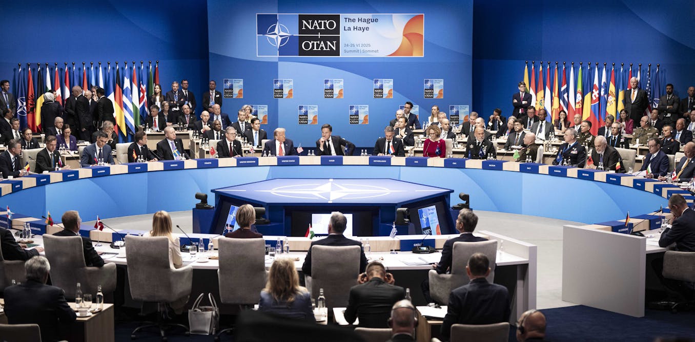 US backs Nato’s latest pledge of support for Ukraine, but in reality seems to have abandoned its European partners