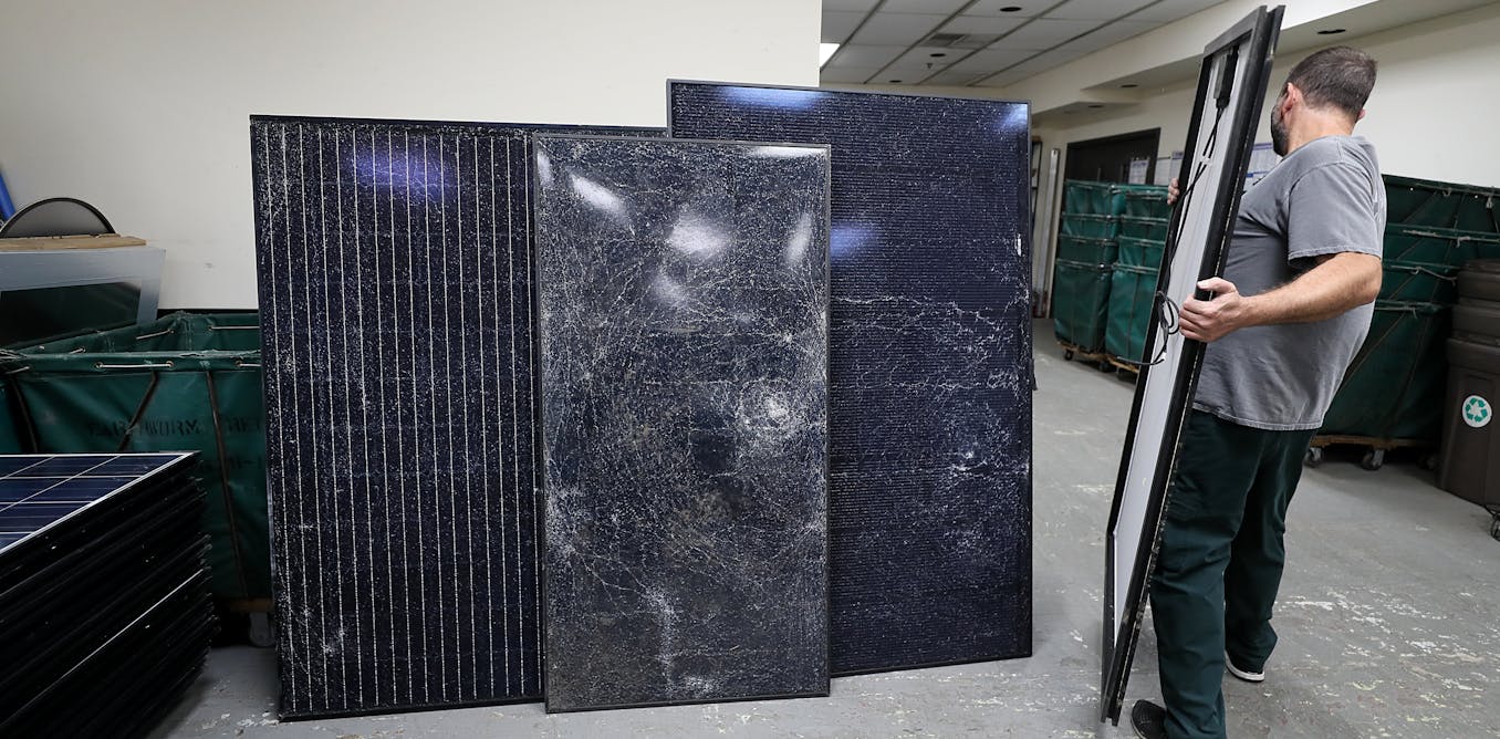 Why recycling solar panels is harder than you might think − an electrical engineer explains