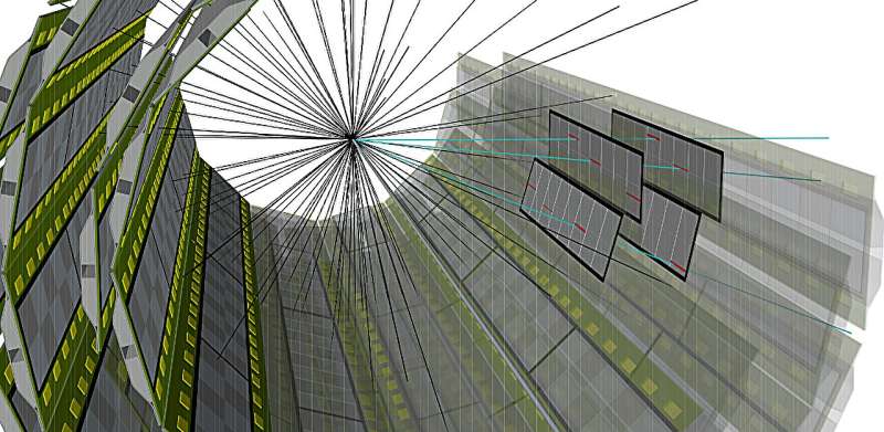 First physics results from the sPHENIX particle detector