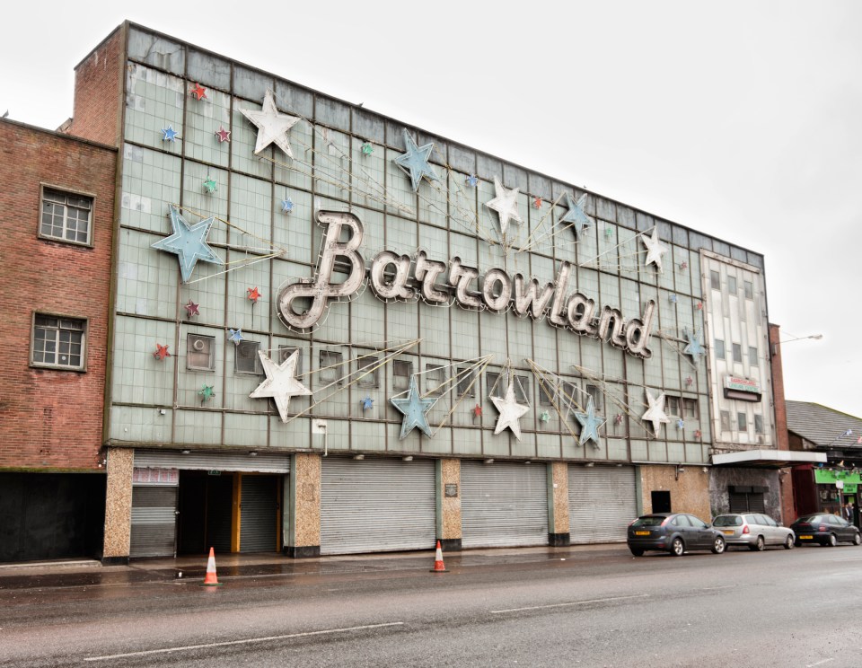The Barrowland Ballroom in Glasgow, Scotland.
