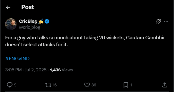 Gautam Gambhir
