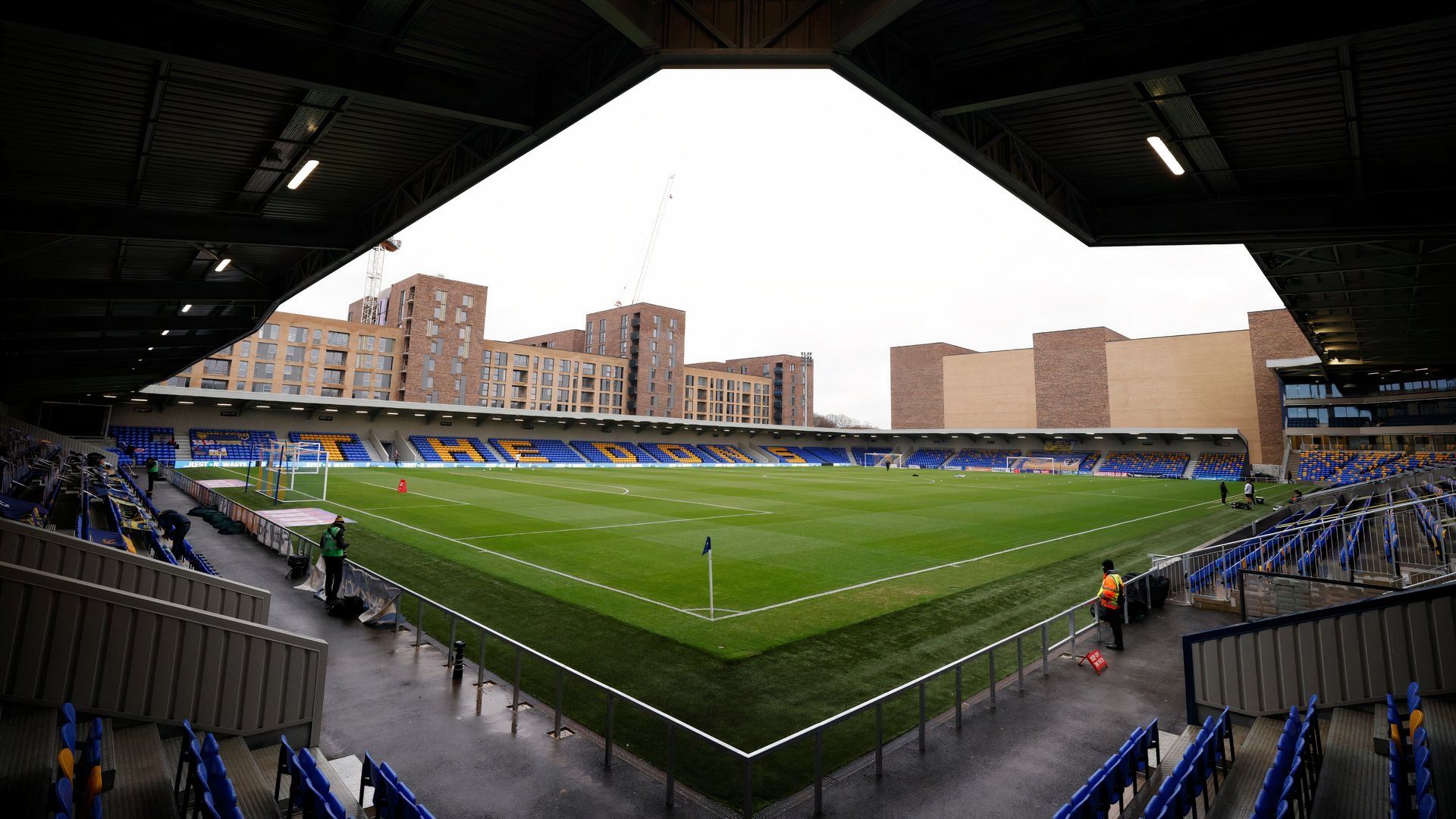 General view of Plough Lane
