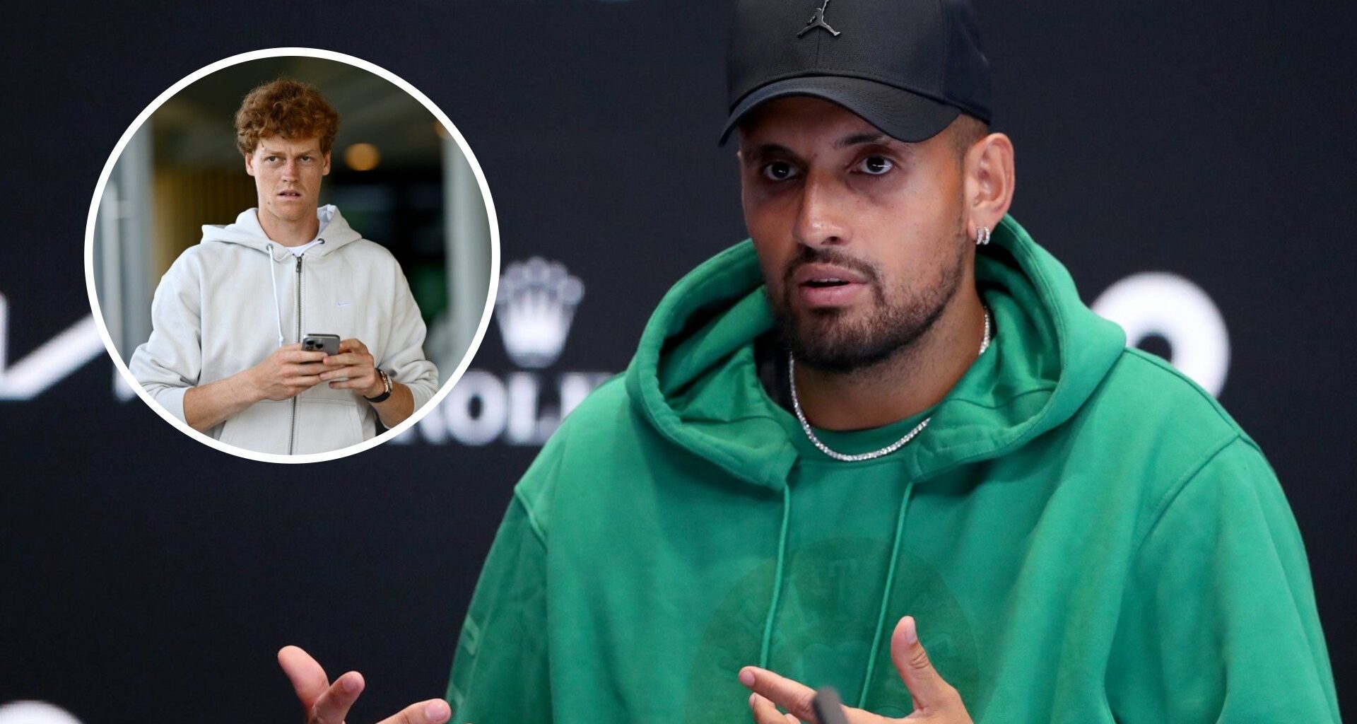 Nick Kyrgios says what his relationship with Jannik Sinner was like before his suspension from tennis