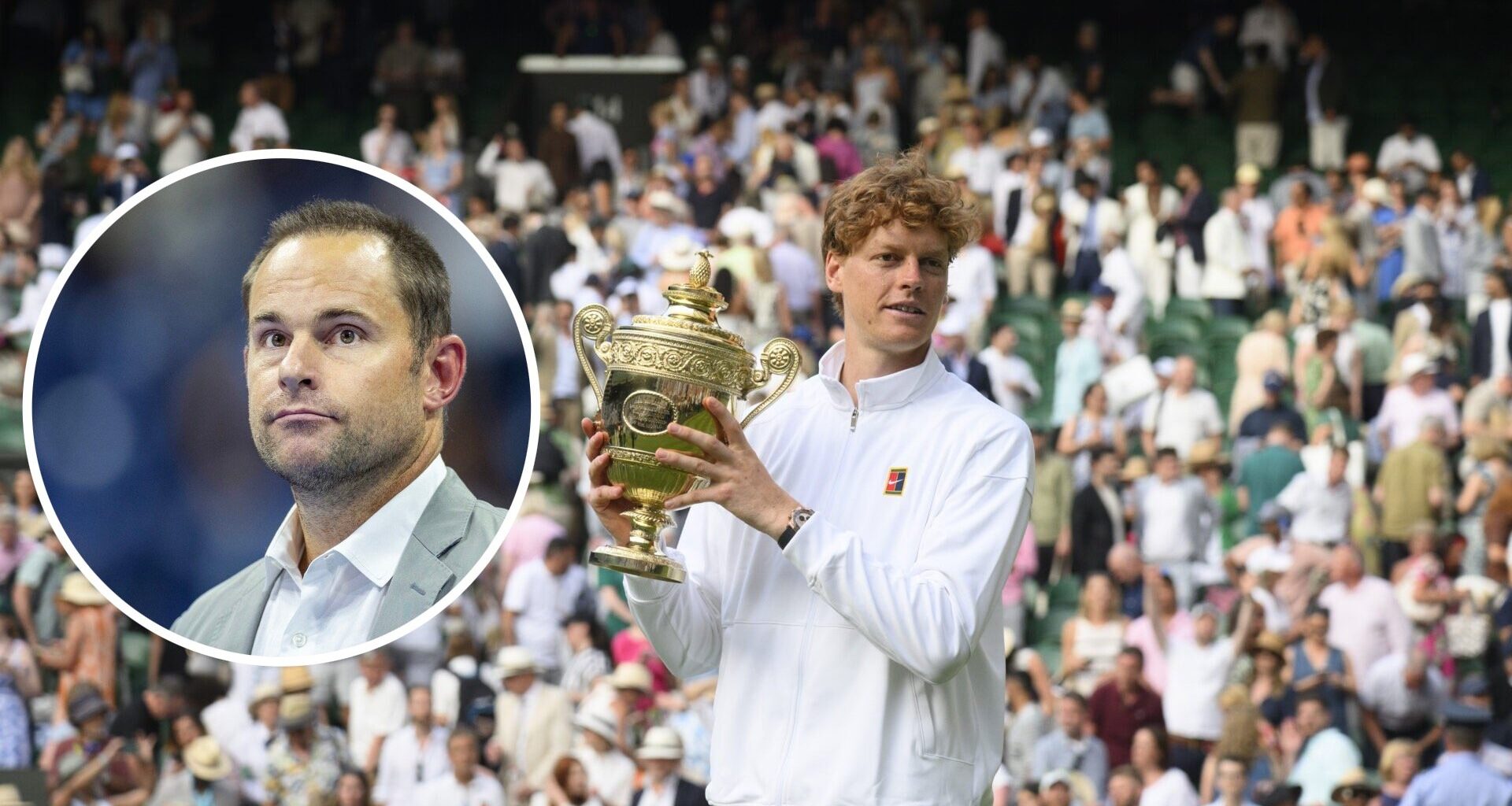 Andy Roddick admits what he got completely wrong about Jannik Sinner after watching the Wimbledon final