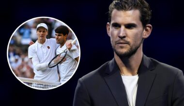 Dominic Thiem names four players who he thinks can beat Carlos Alcaraz and Jannik Sinner if they play 'perfectly'
