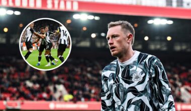 Tino Livramento and Sandro Tonali react as Sean Longstaff sends message to Newcastle after completing Leeds move