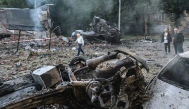 Ukraine: Russia launches record number of drones at Kyiv after latest Trump-Putin phone call