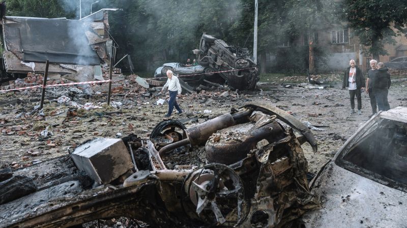 Ukraine: Russia launches record number of drones at Kyiv after latest Trump-Putin phone call