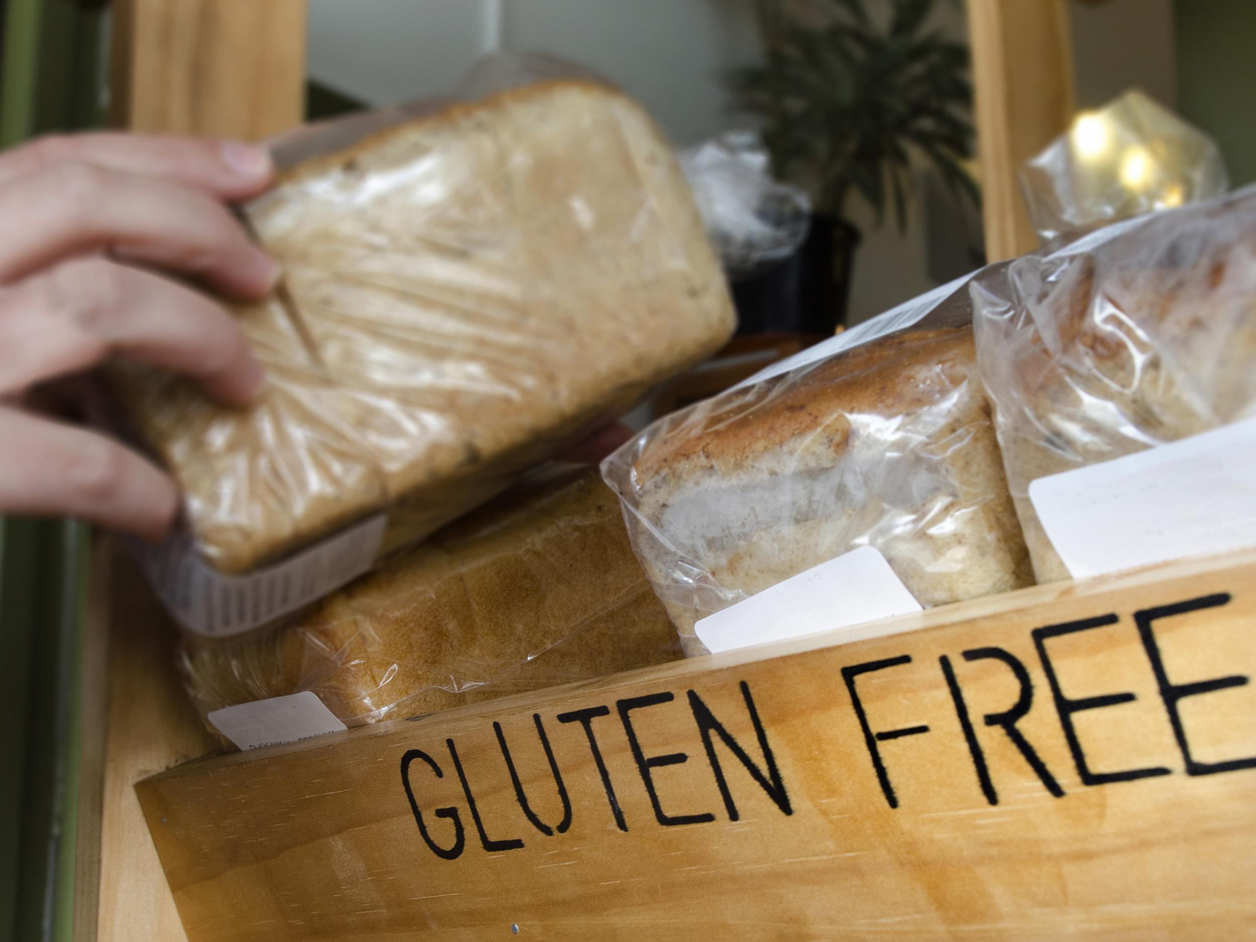 Gluten-free products are typically more expensive and can add up to 35% to food bills