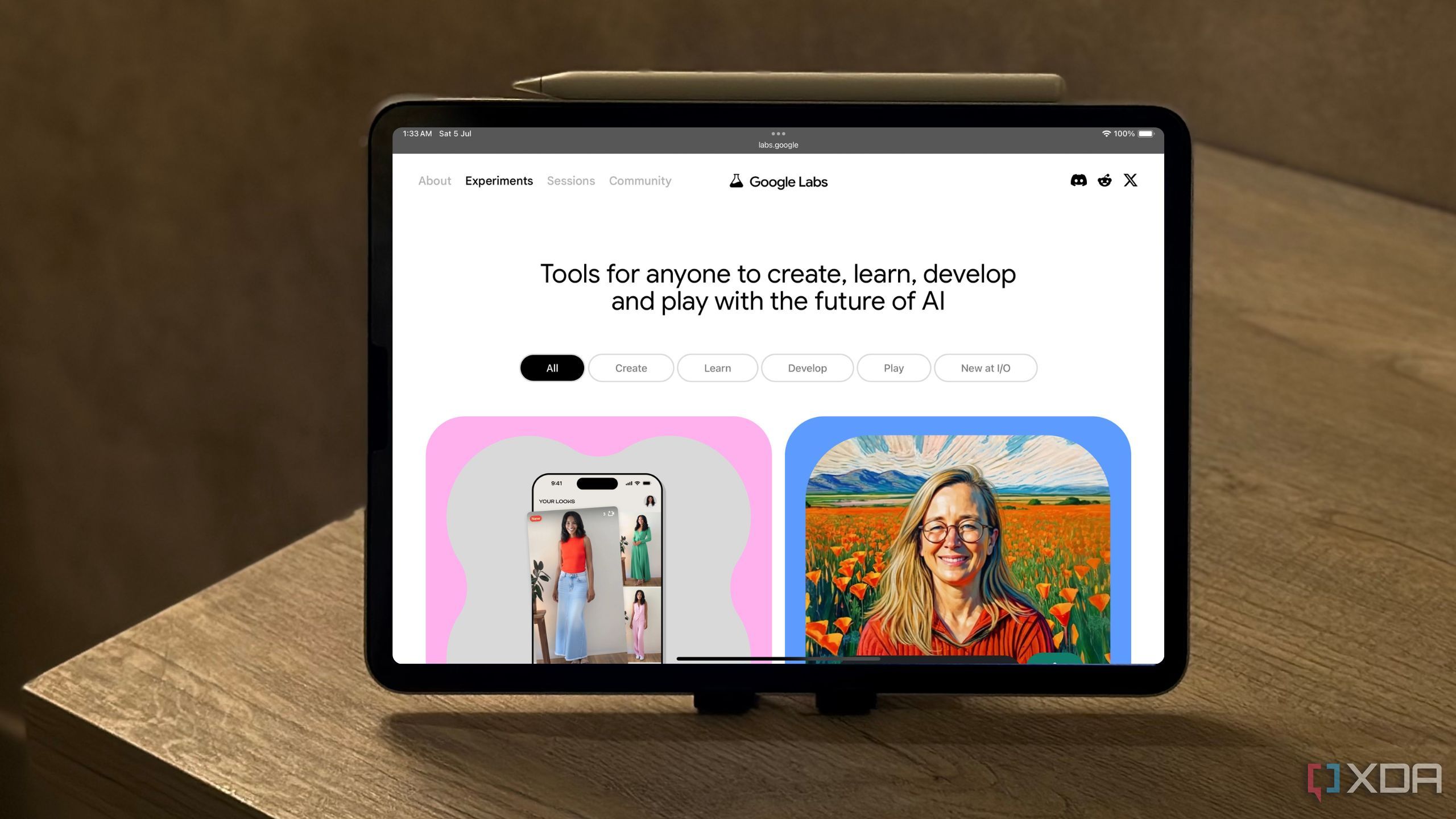Google Labs experiments 