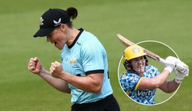 Harris powers Surrey to Blast title, takes sibling bragging rights