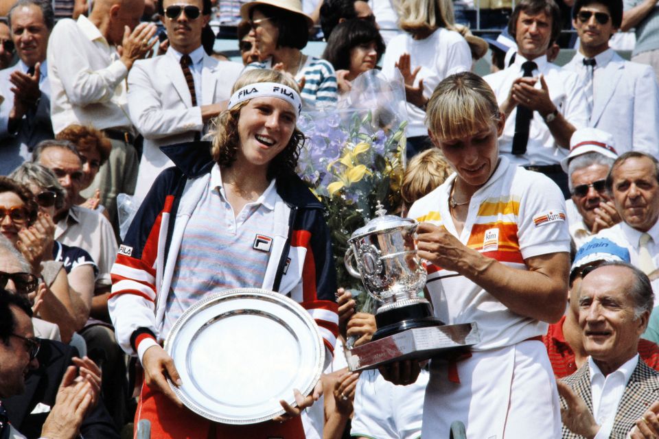Jaeger was beaten in the 1982 French Open final by Navratilova
