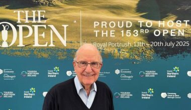 Hosting Open a ‘tribute’ to people of Northern Ireland, says George Mitchell