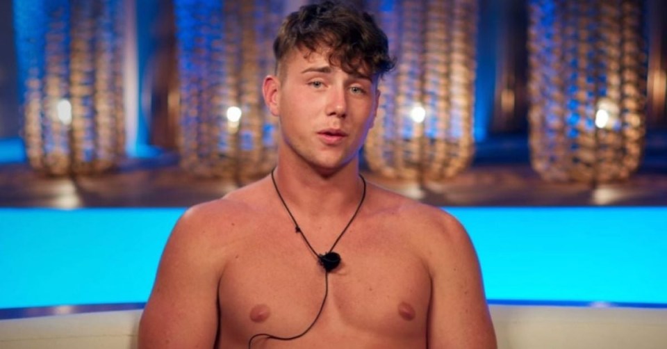 Harry Jowsey on Too Hot To Handle.