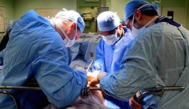 A medical operation