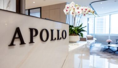 Apollo signage in office